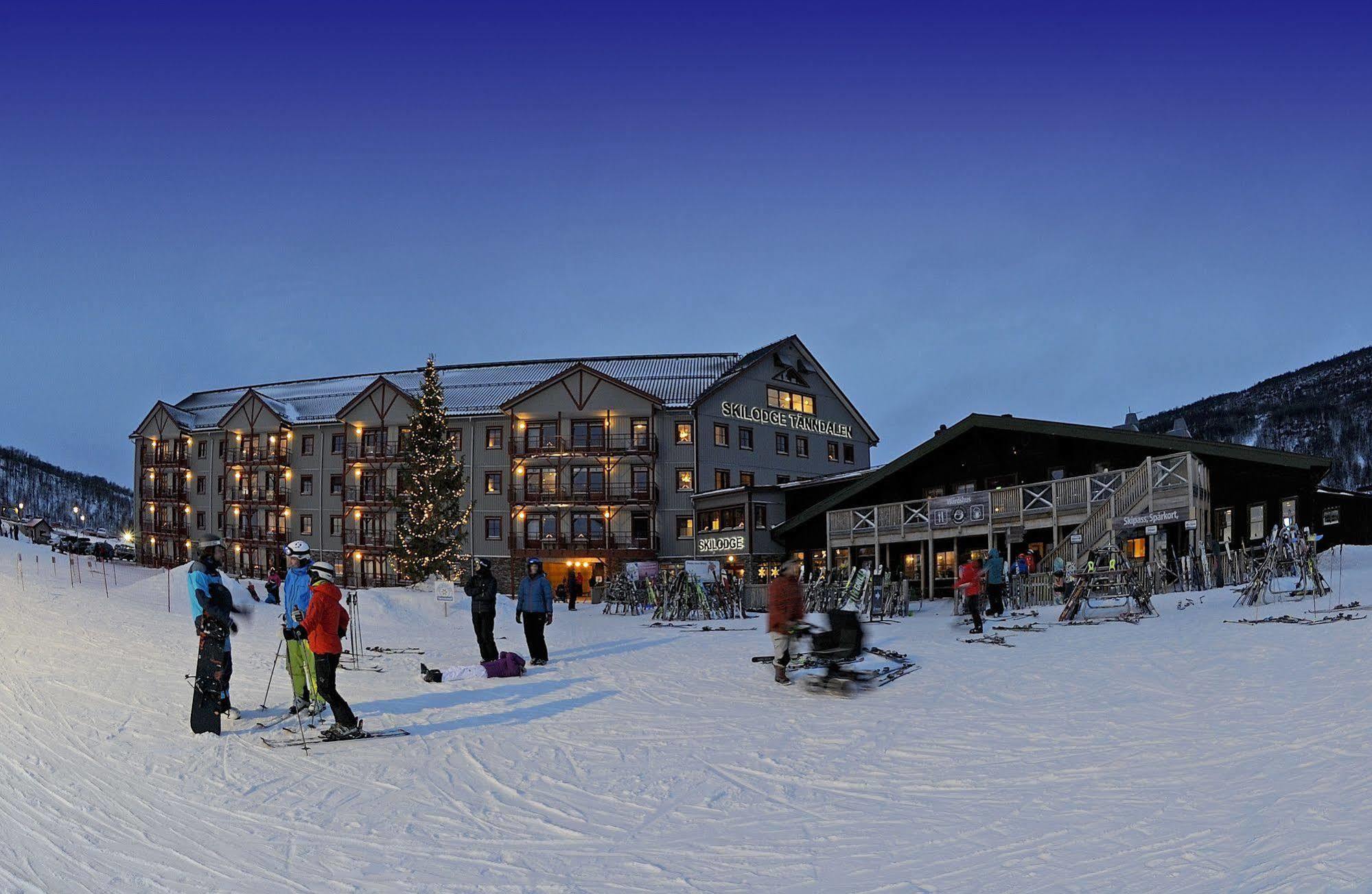 Ski Lodge Taenndalen Eksteriør billede