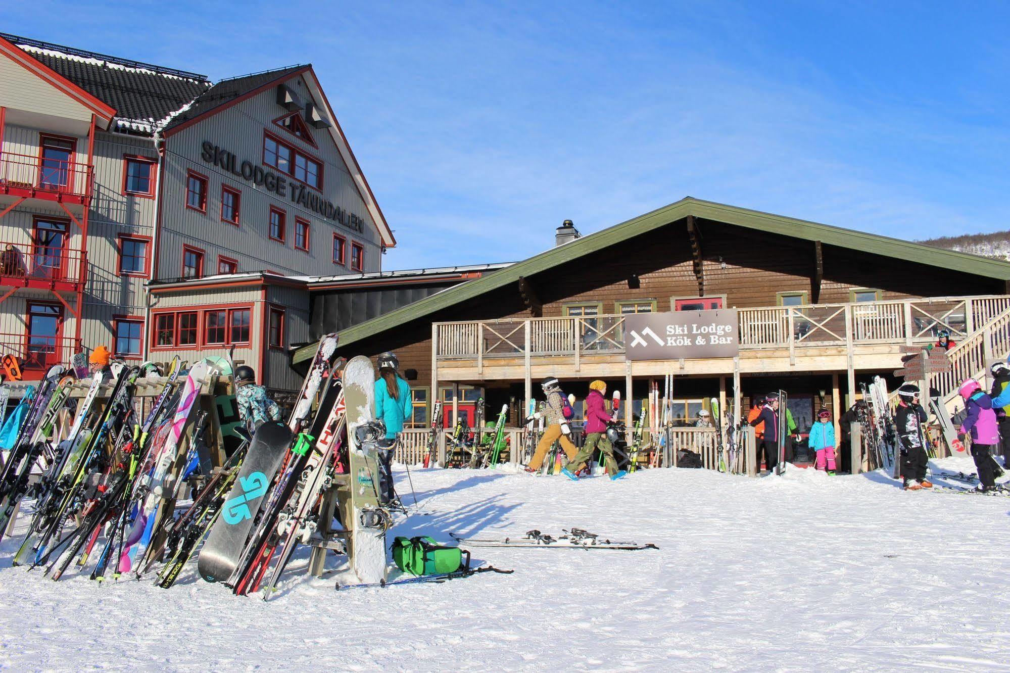 Ski Lodge Taenndalen Eksteriør billede